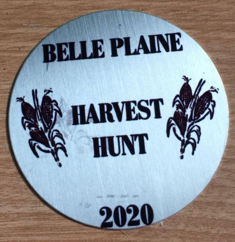 2020 Belle Plaine Harvest Meallion