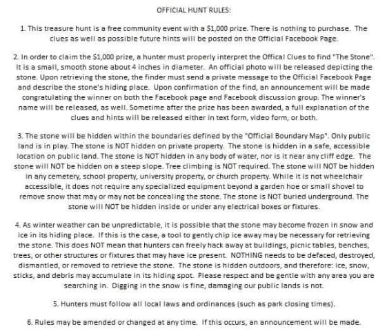 2021 Chippewa Valley Rules
