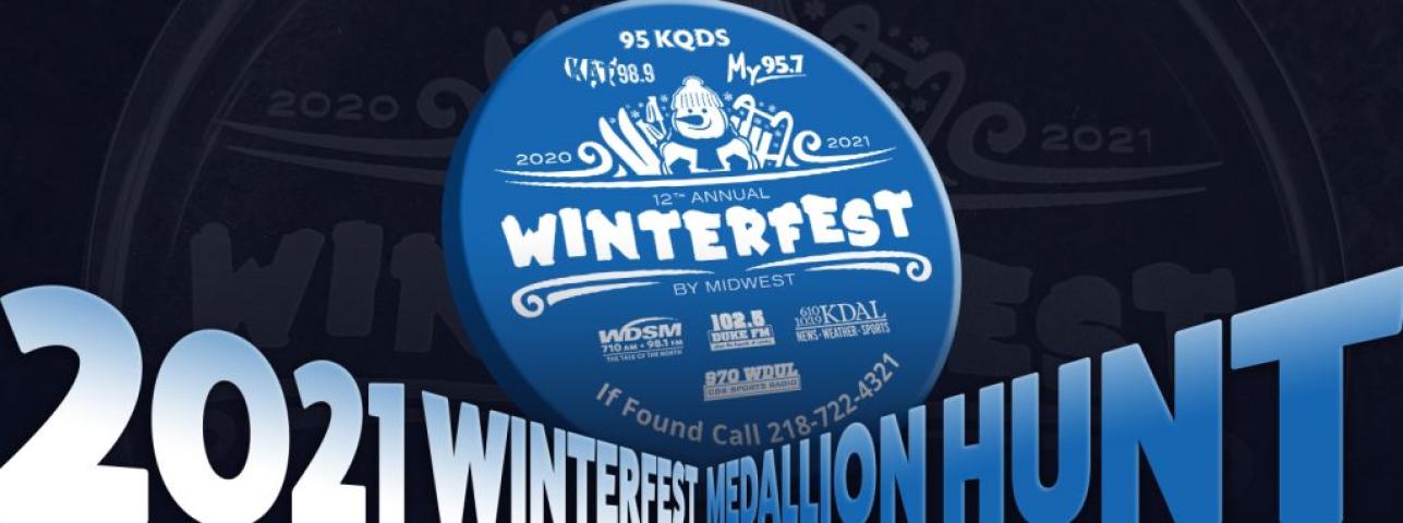 2021 Twin Ports Winterfest Medallion