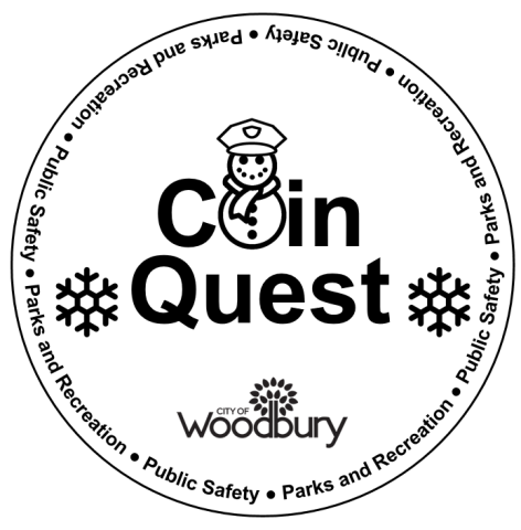 Woodbury Coin Quest Logo