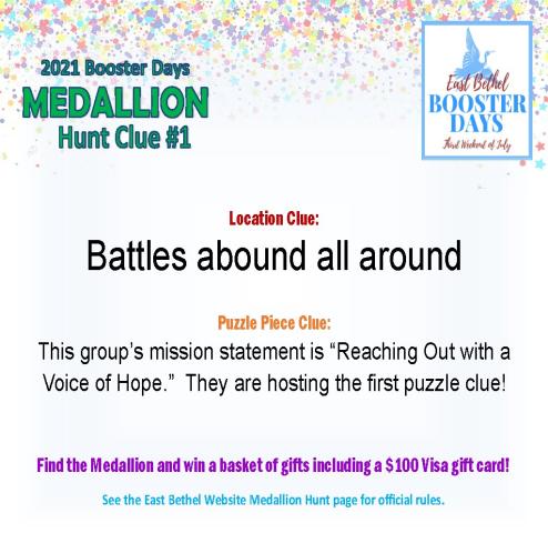 2021 East Bethel Booster Day Clue 1