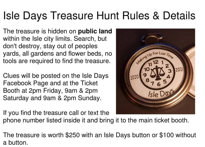 2021 Isle Days Rules