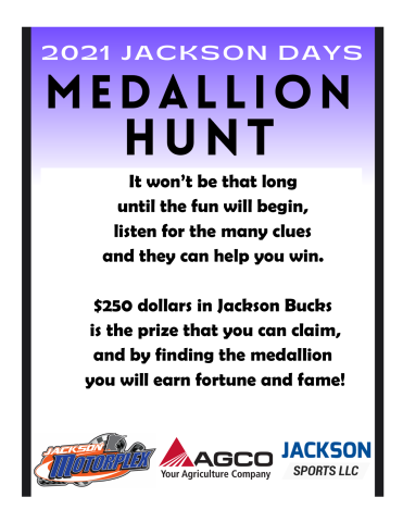 2021 Jackson Days  Flyer