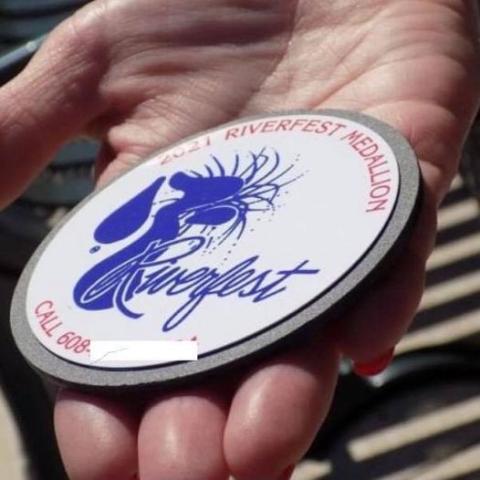 2021 LaCrosse Riverfest Medallion