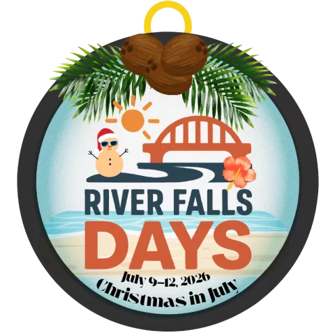 202 River Falls Days Button