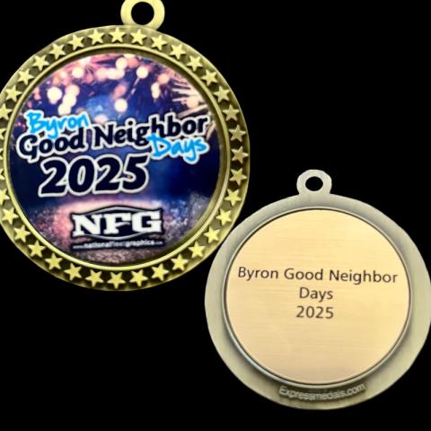 2025 Byron Good Neighbor Days Medallion