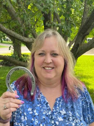 Renee Mason – 2026 Horseshoe Hunt Winner Found under tracks at Depot