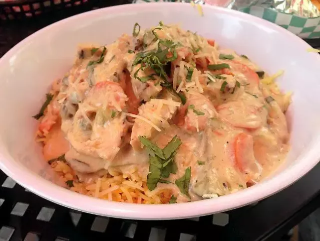 Afro Deli's Chicken Fantastic is truly fantastic. (Pioneer Press: Jess Fleming)