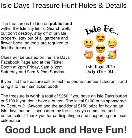 2023 Isle Days Rules