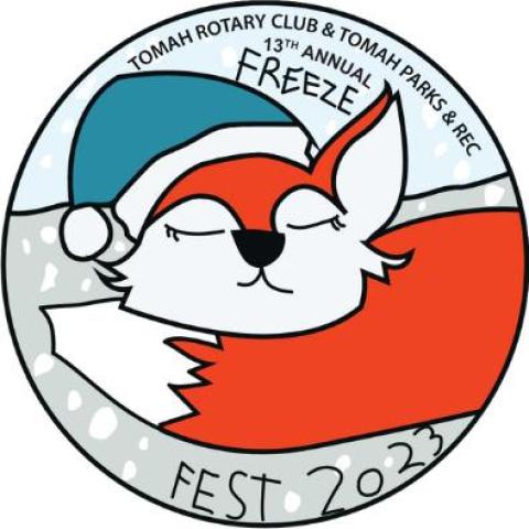 2023 Tomah Freeze Fest Button
