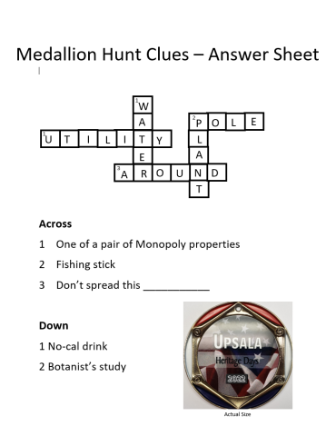 2022 Upsala Clues