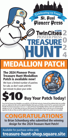 2024 Pioneer Press Medallion Info